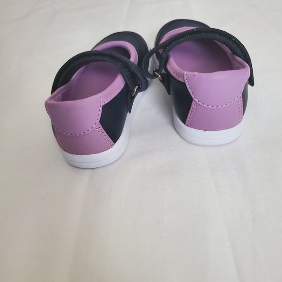 Clarks Kids Girls Emery Halo K T-Closed Ballet Flats Blue Navy/Navy Sz 5.5M NWOB - Picture 10 of 14